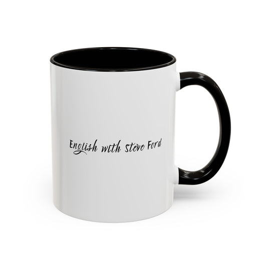 Don't Be Silly! Tuxedo Two-Tone Ceramic Mug
