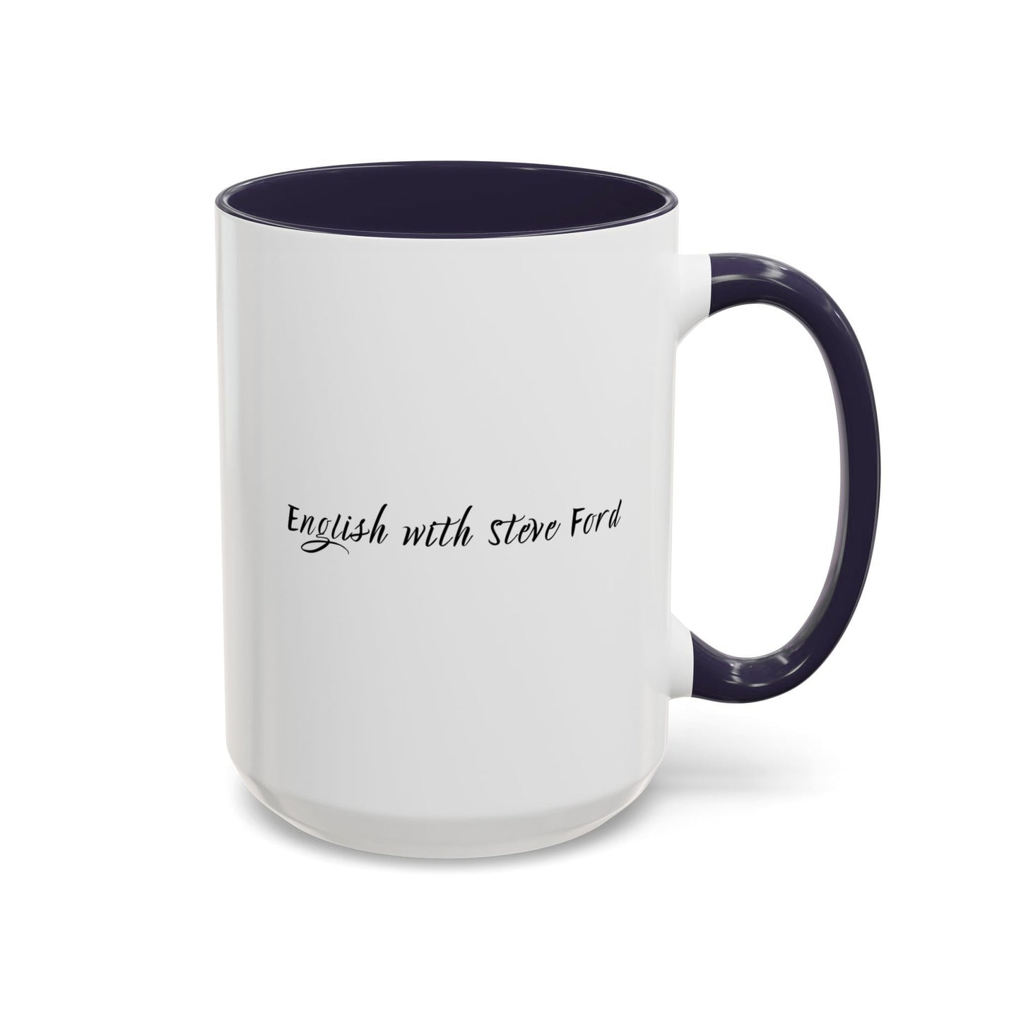 Don't Be Silly! Tuxedo Two-Tone Ceramic Mug