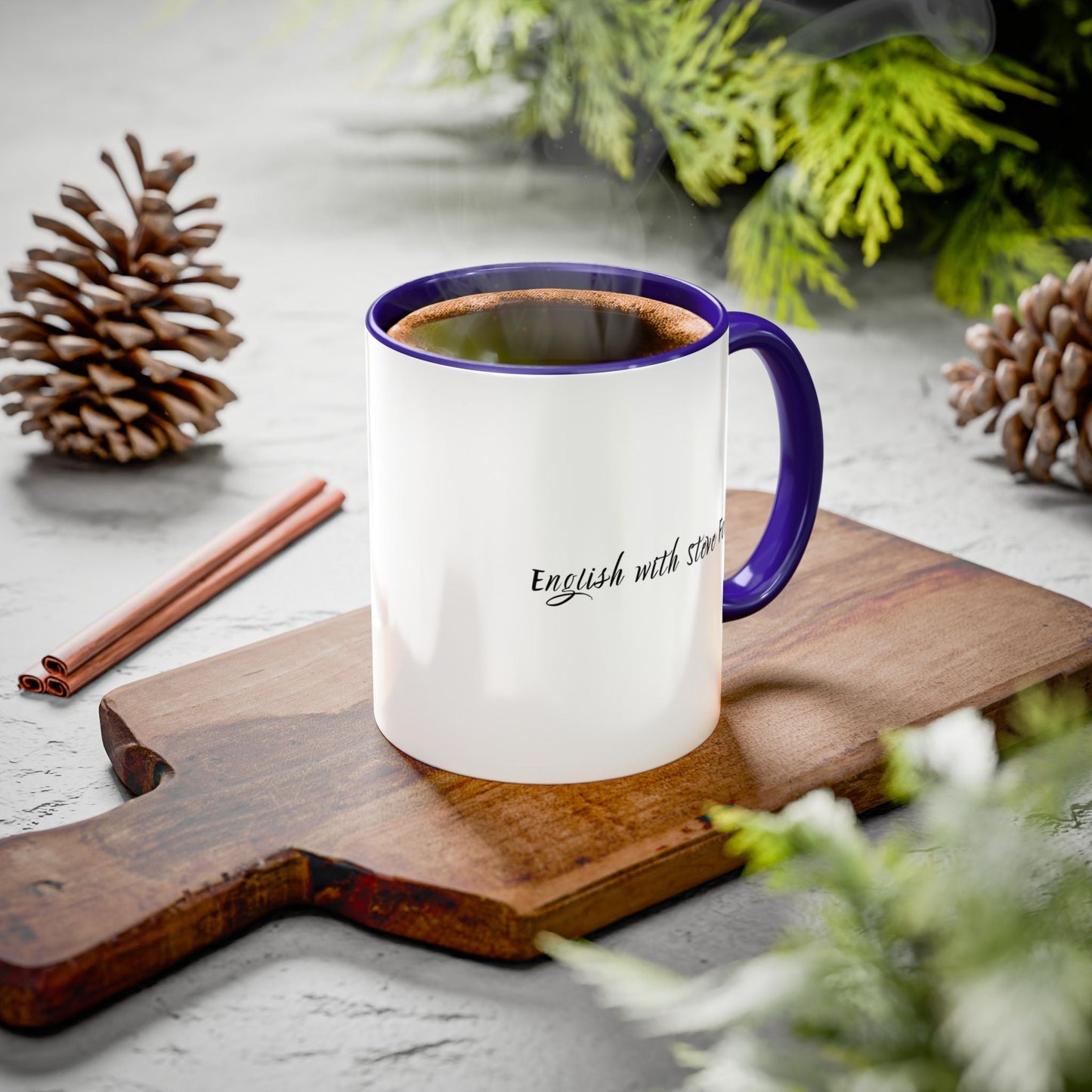 Don't Be Silly! Tuxedo Two-Tone Ceramic Mug