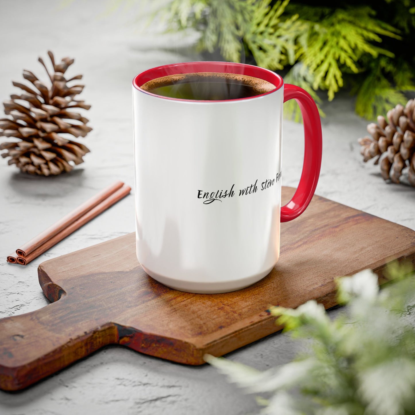 Don't Be Silly! Cook Two-Tone Ceramic Mug