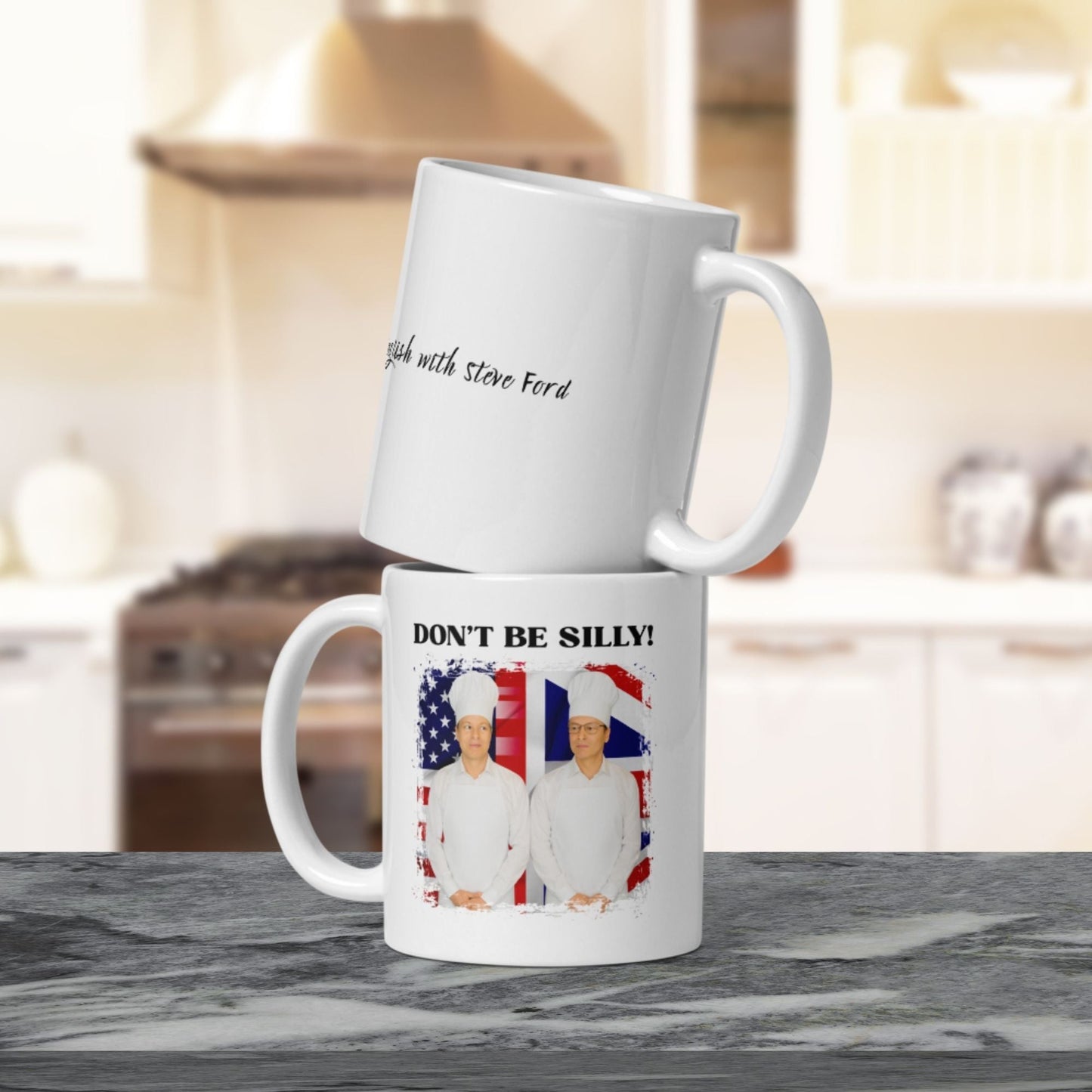 Don't Be Silly! Cook White Ceramic Mug