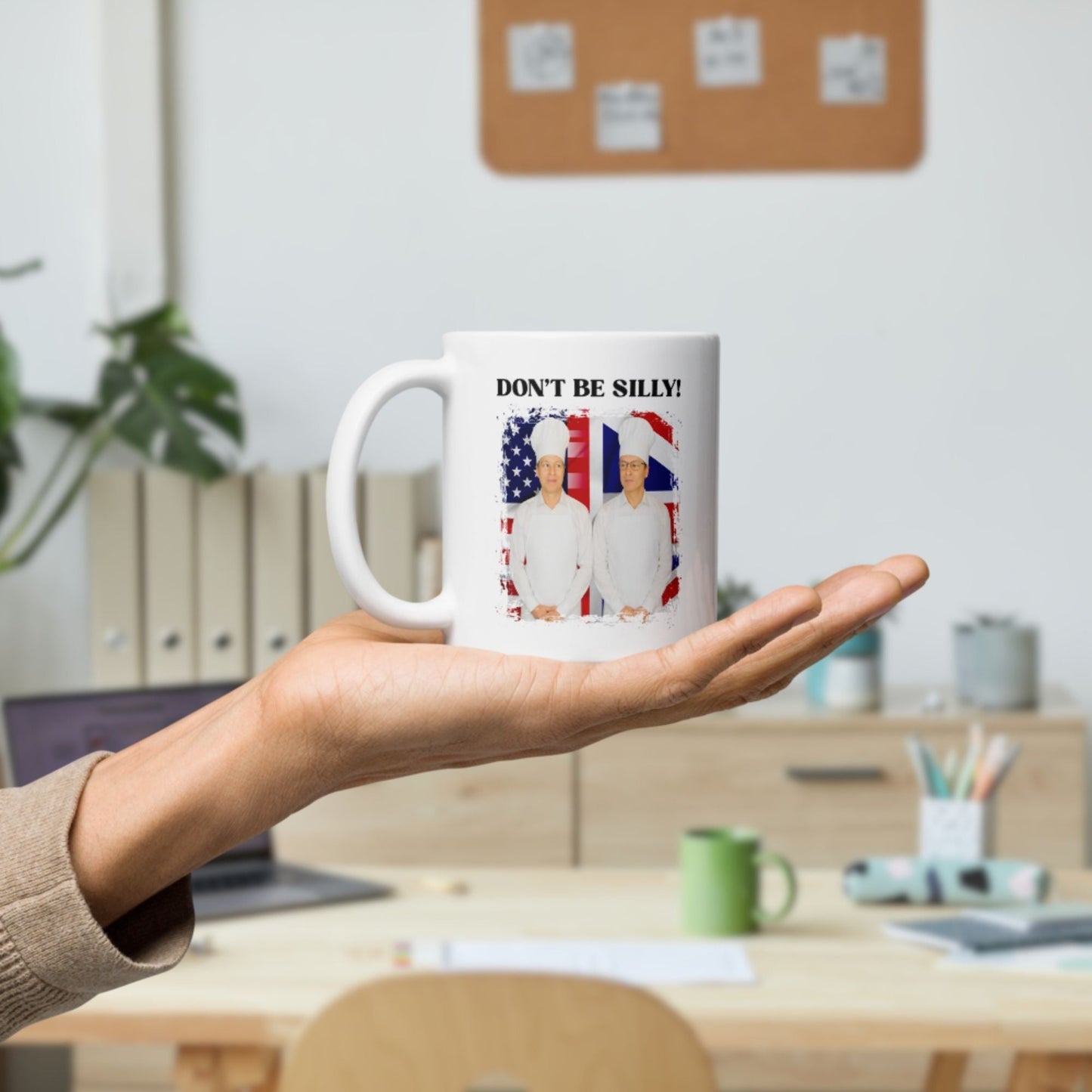 Don't Be Silly! Cook White Ceramic Mug