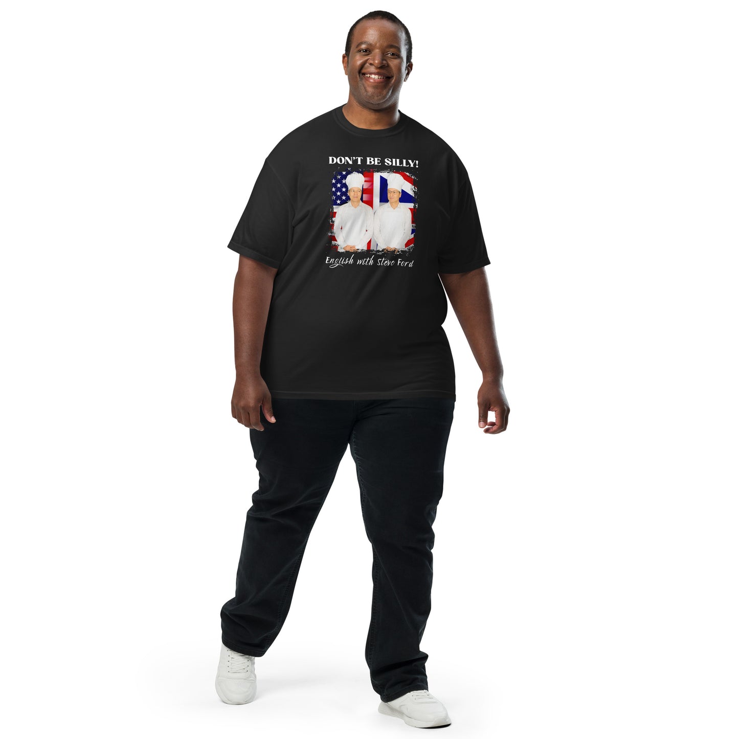 Don't Be Silly! Unisex Cook T‑Shirt – Funny English Teacher Tee