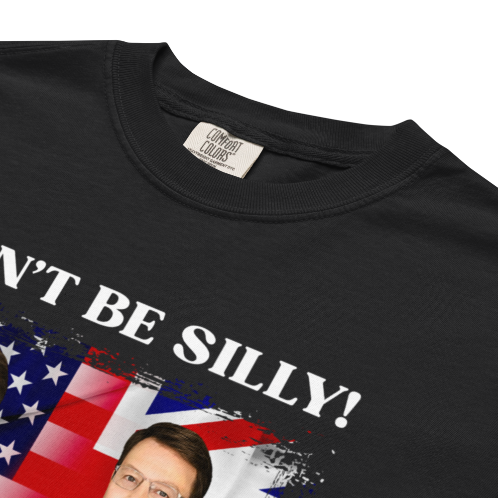 Don't Be Silly! Unisex Tuxedo T‑Shirt – Funny English Teacher Tee