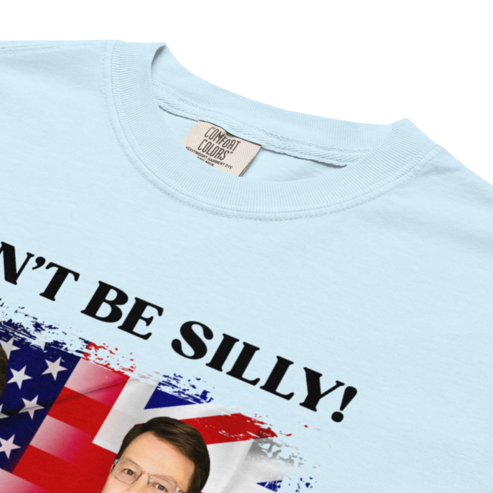 Don't Be Silly! Unisex Tuxedo T‑Shirt – Funny English Teacher Tee