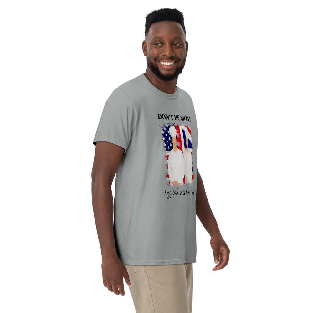 Don't Be Silly! Unisex Cook T‑Shirt – Funny English Teacher Tee