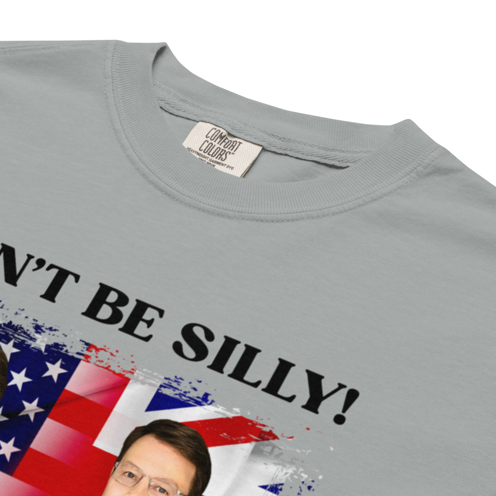 Don't Be Silly! Unisex Tuxedo T‑Shirt – Funny English Teacher Tee