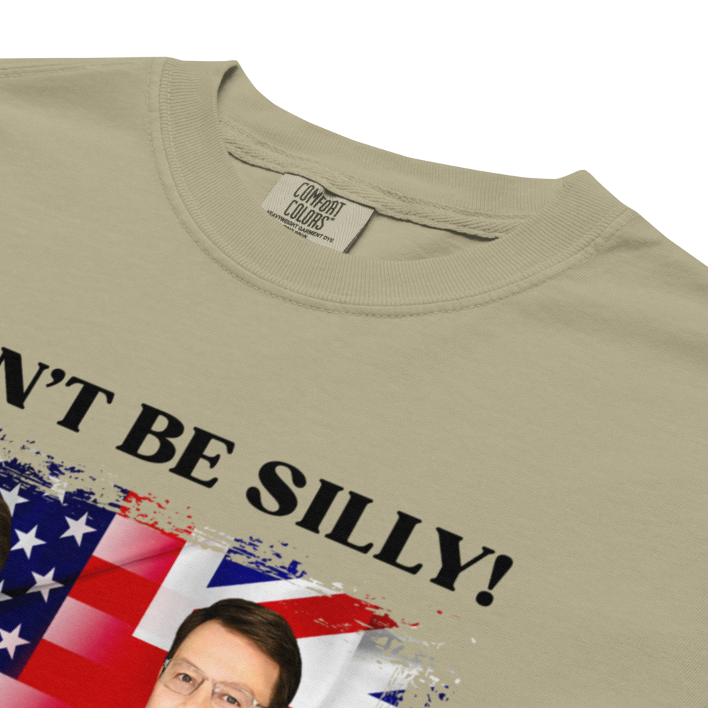 Don't Be Silly! Unisex Tuxedo T‑Shirt – Funny English Teacher Tee