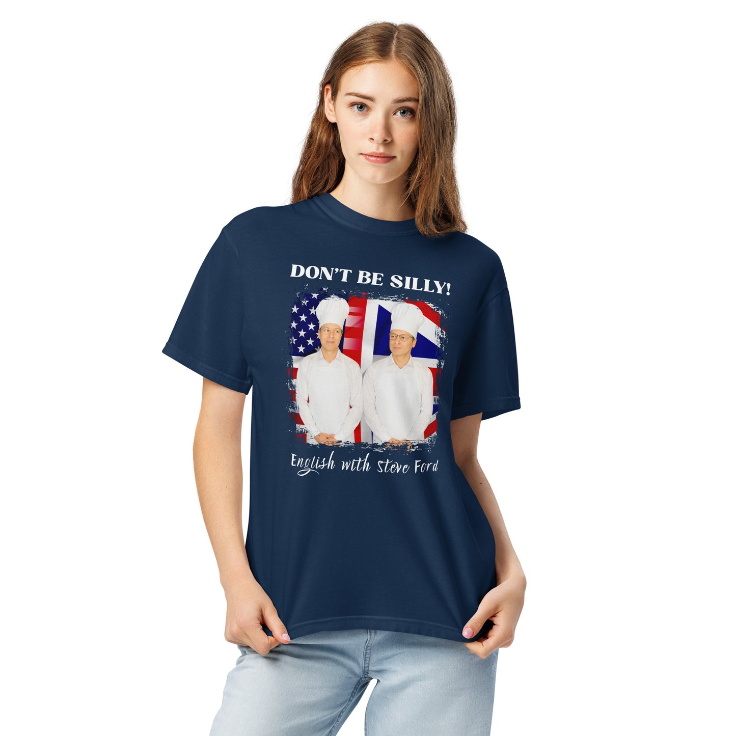 Don't Be Silly! Unisex Cook T‑Shirt – Funny English Teacher Tee