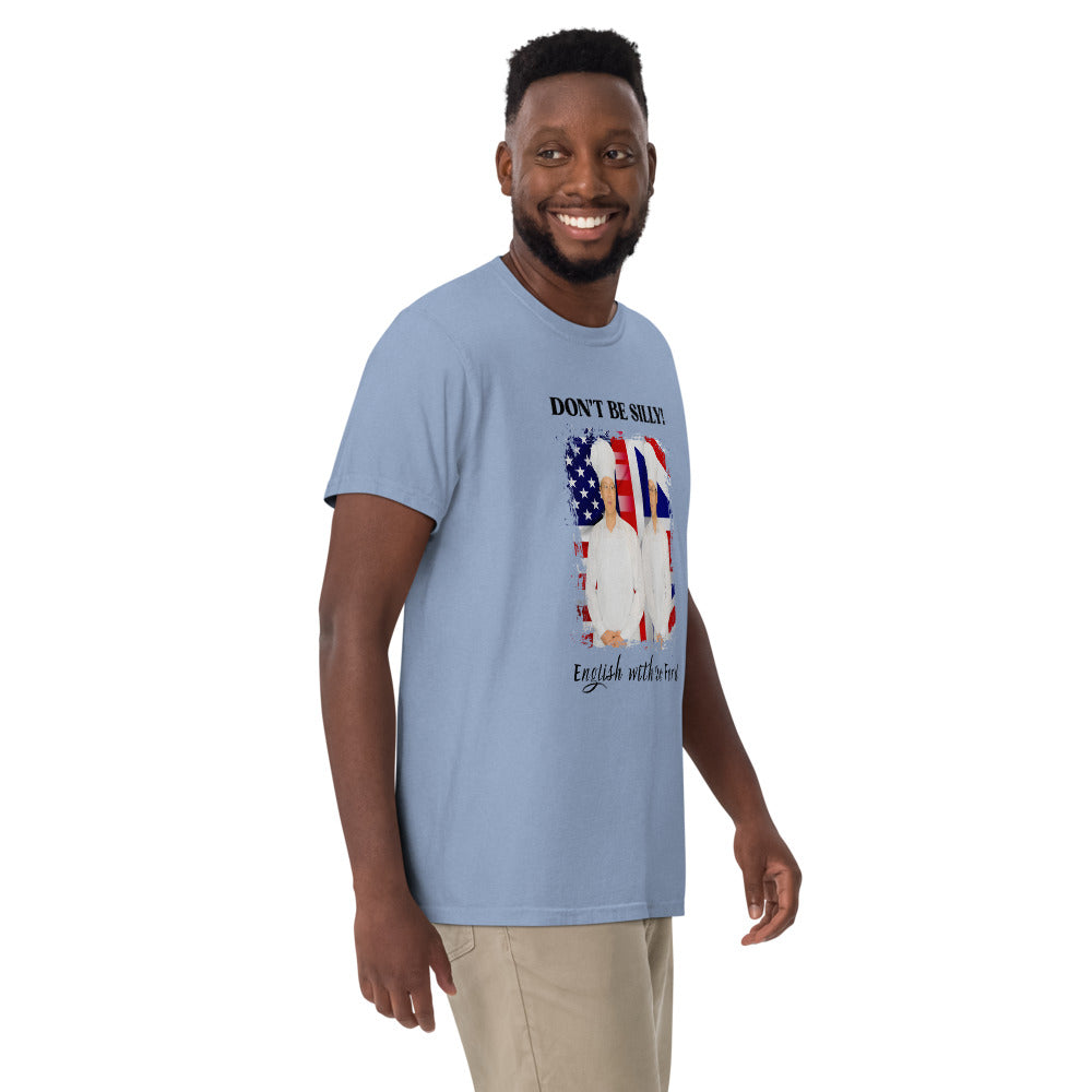 Don't Be Silly! Unisex Cook T‑Shirt – Funny English Teacher Tee