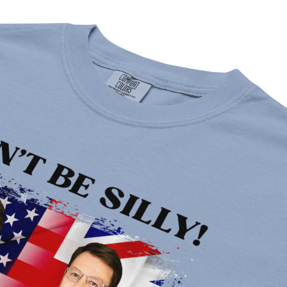 Don't Be Silly! Unisex Tuxedo T‑Shirt – Funny English Teacher Tee