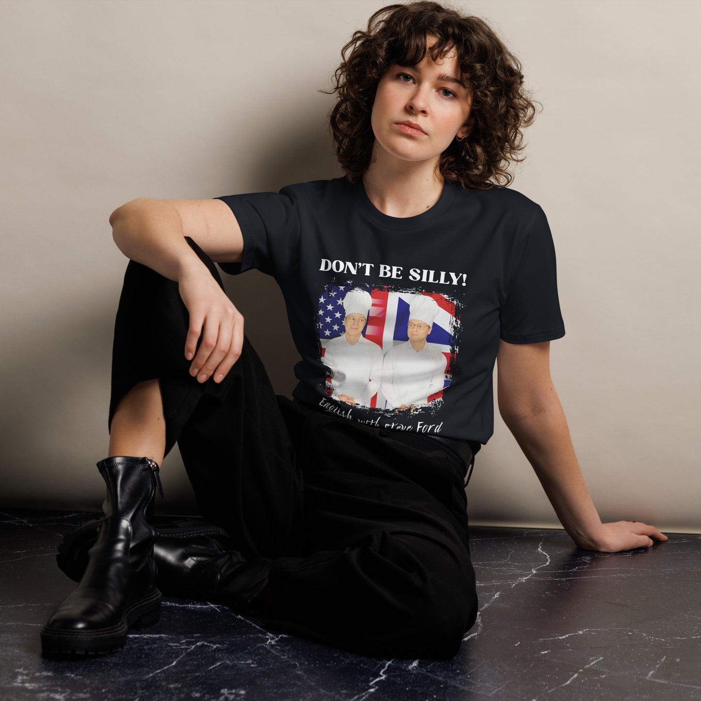 Don't Be Silly! Unisex Cook T‑Shirt – Funny English Teacher Tee