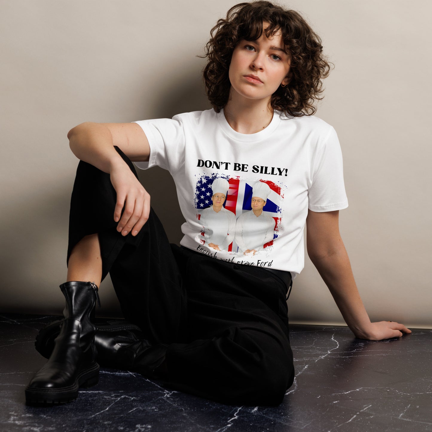 Don't Be Silly! Unisex Cook T‑Shirt – Funny English Teacher Tee