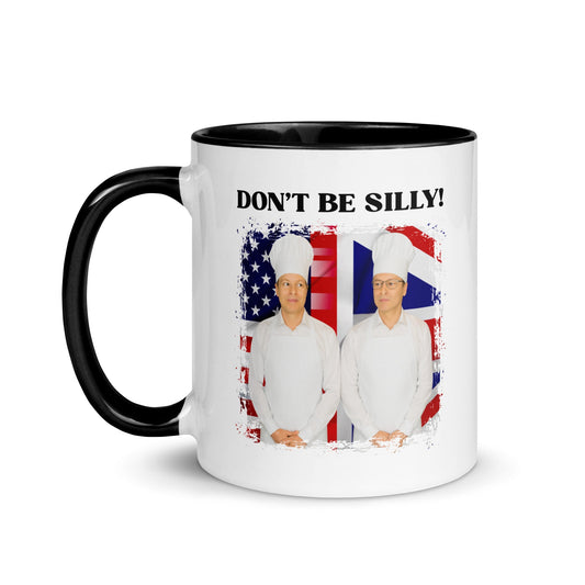 Don't Be Silly! Cook Two-Tone Ceramic Mug