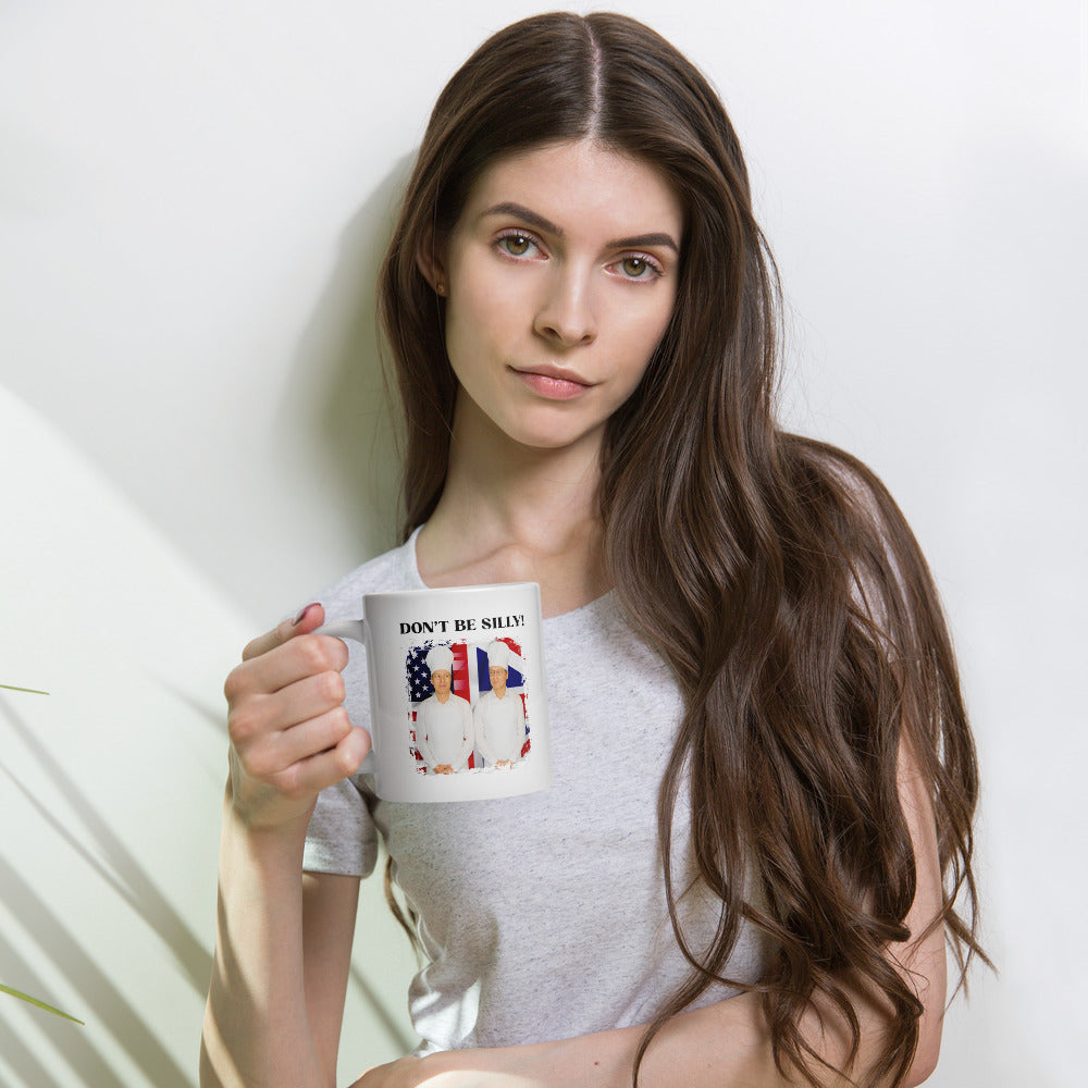 Don't Be Silly! Cook White Ceramic Mug