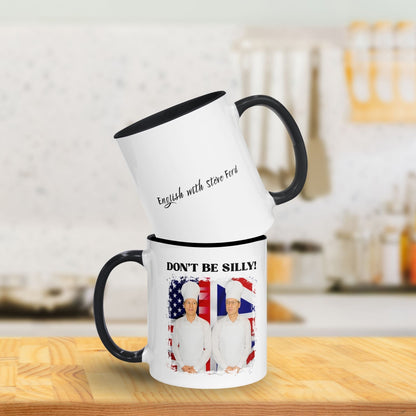 Don't Be Silly! Cook Two-Tone Ceramic Mug