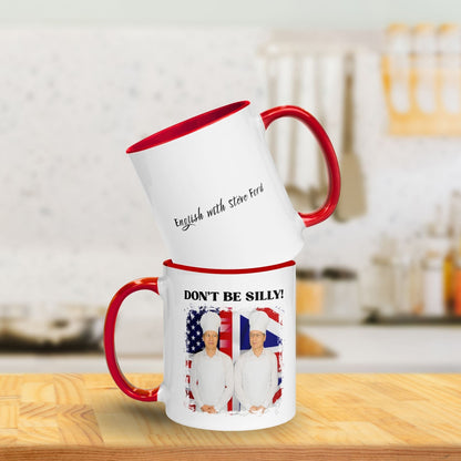 Don't Be Silly! Cook Two-Tone Ceramic Mug