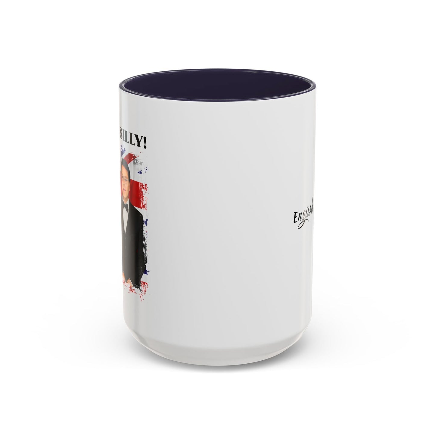 Don't Be Silly! Tuxedo Two-Tone Ceramic Mug