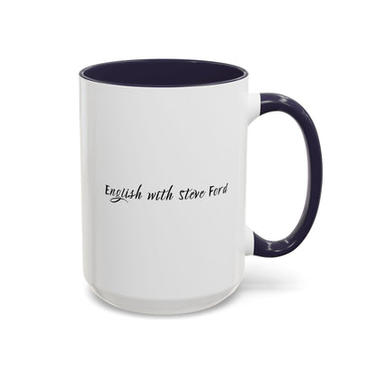 Don't Be Silly! Tuxedo Two-Tone Ceramic Mug