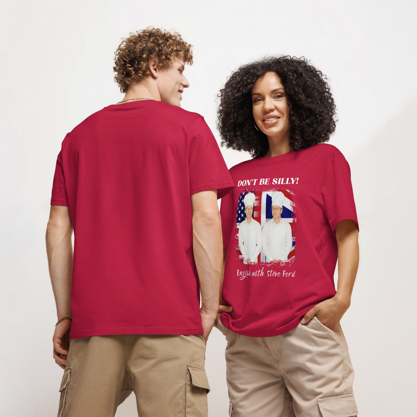 Don't Be Silly! Unisex Cook T‑Shirt – Funny English Teacher Tee