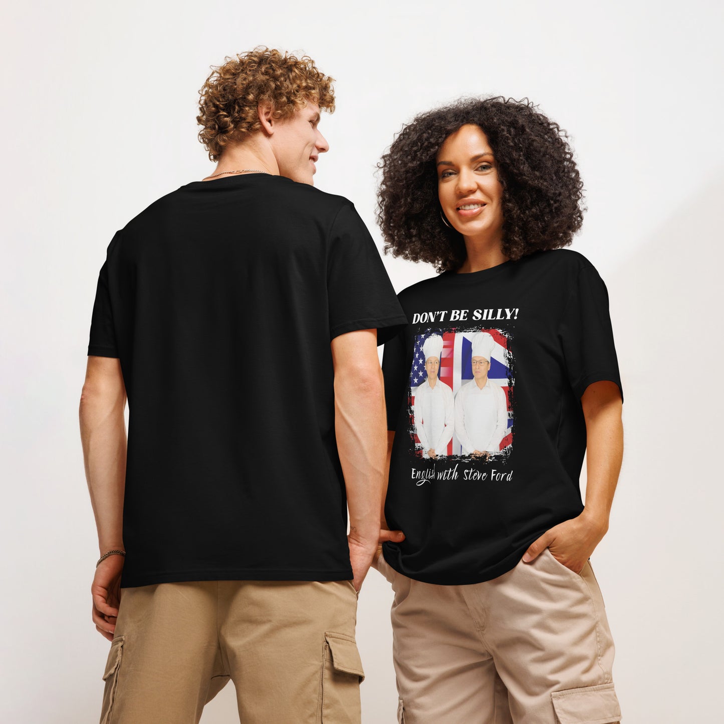 Don't Be Silly! Unisex Cook T‑Shirt – Funny English Teacher Tee