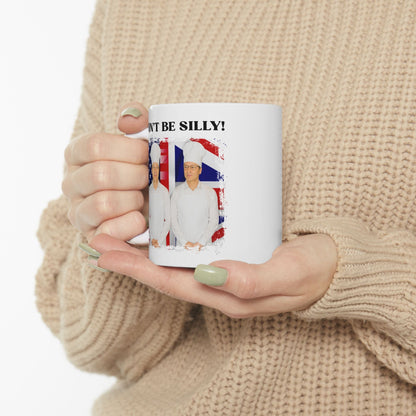 Don't Be Silly! Cook White Ceramic Mug