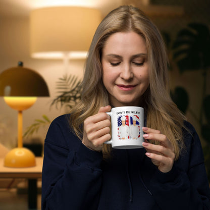 Don't Be Silly! Cook White Ceramic Mug