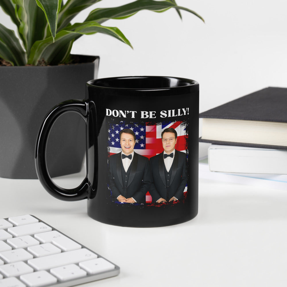 Don't Be Silly! Tuxedo Black Ceramic Mug
