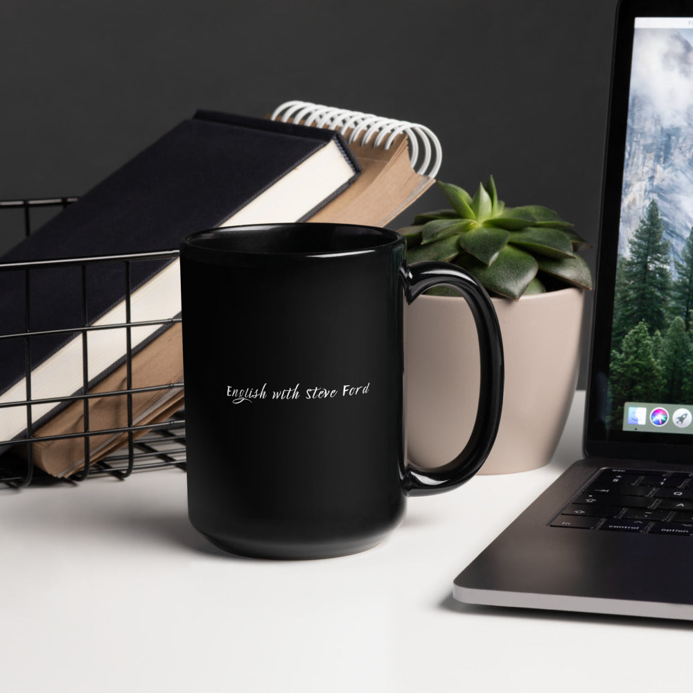 Don't Be Silly! Tuxedo Black Ceramic Mug