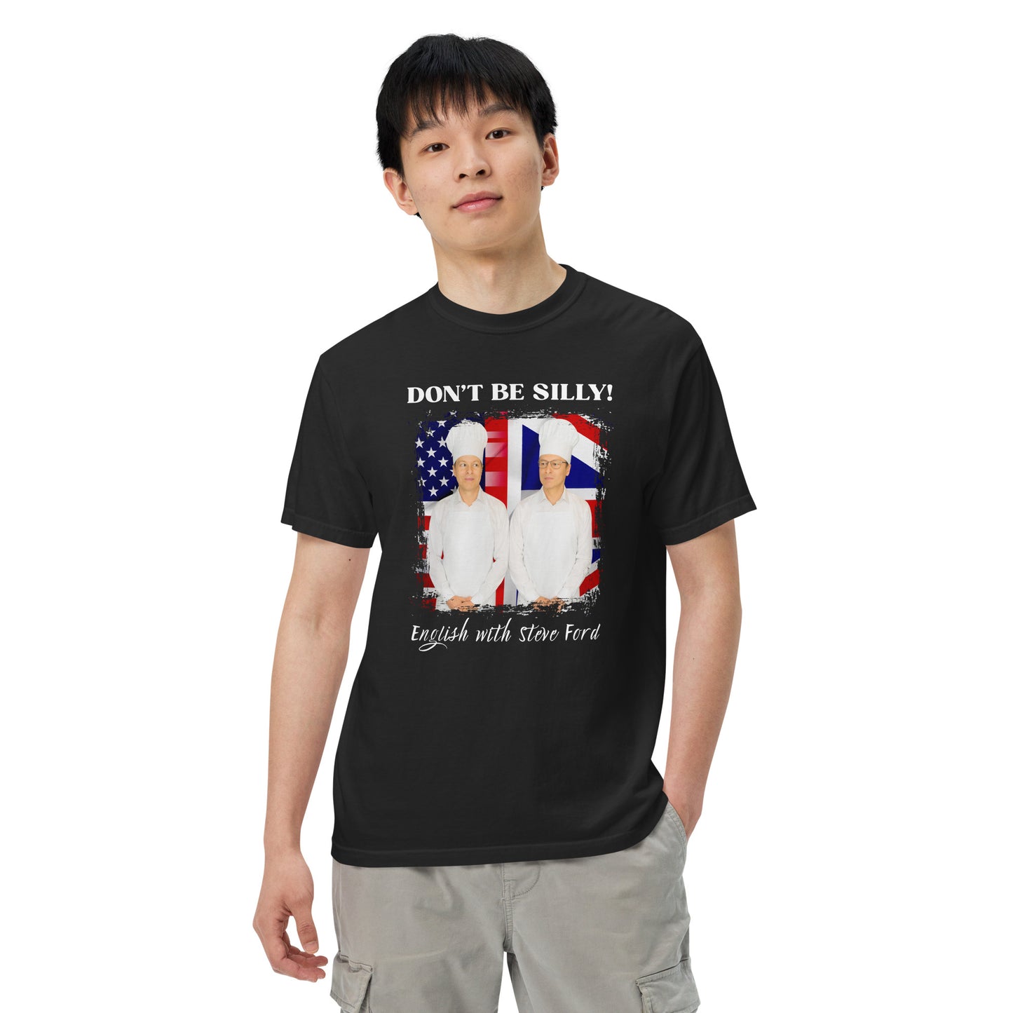 Don't Be Silly! Unisex Cook T‑Shirt – Funny English Teacher Tee