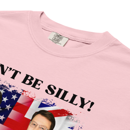 Don't Be Silly! Unisex Tuxedo T‑Shirt – Funny English Teacher Tee