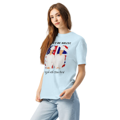 Don't Be Silly! Unisex Cook T‑Shirt – Funny English Teacher Tee