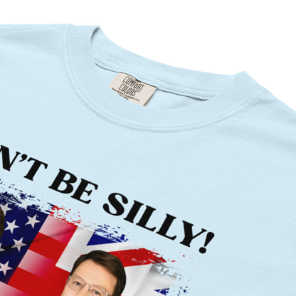 Don't Be Silly! Unisex Tuxedo T‑Shirt – Funny English Teacher Tee