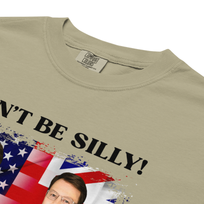 Don't Be Silly! Unisex Tuxedo T‑Shirt – Funny English Teacher Tee