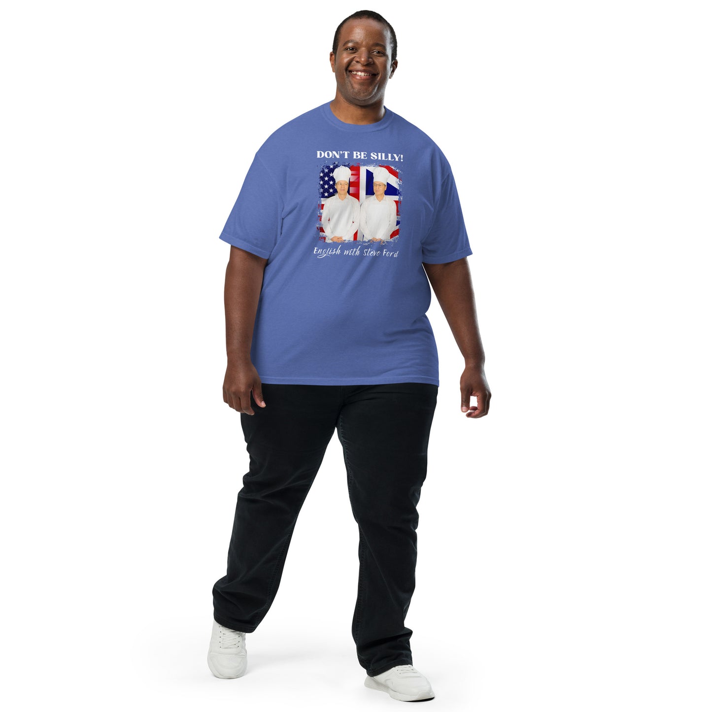 Don't Be Silly! Unisex Cook T‑Shirt – Funny English Teacher Tee