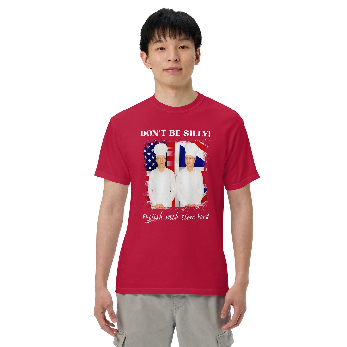 Don't Be Silly! Unisex Cook T‑Shirt – Funny English Teacher Tee
