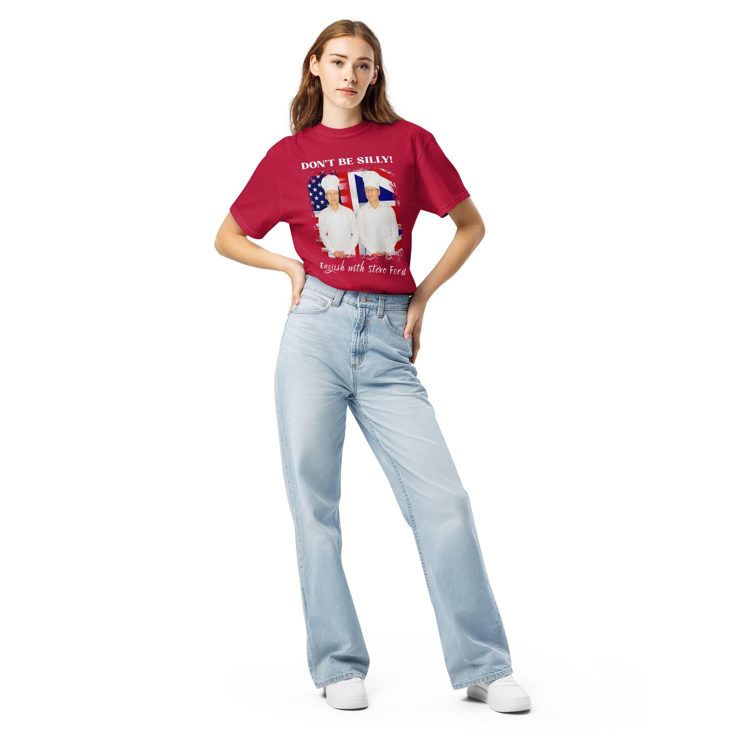 Don't Be Silly! Unisex Cook T‑Shirt – Funny English Teacher Tee