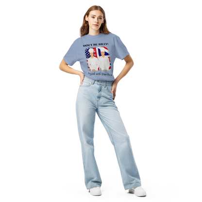 Don't Be Silly! Unisex Cook T‑Shirt – Funny English Teacher Tee