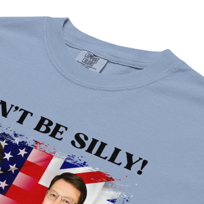Don't Be Silly! Unisex Tuxedo T‑Shirt – Funny English Teacher Tee