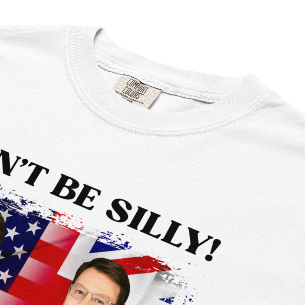Don't Be Silly! Unisex Tuxedo T‑Shirt – Funny English Teacher Tee