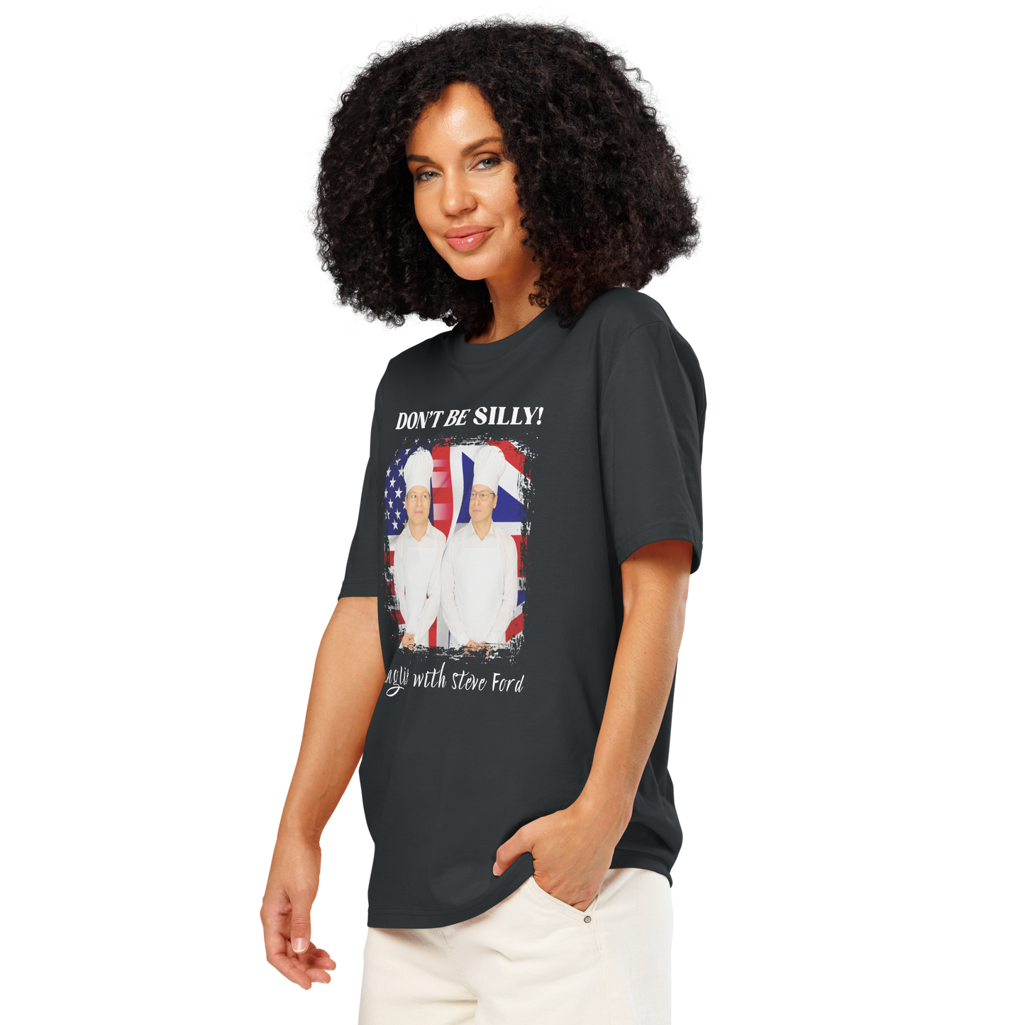Don't Be Silly! Unisex Cook T‑Shirt – Funny English Teacher Tee