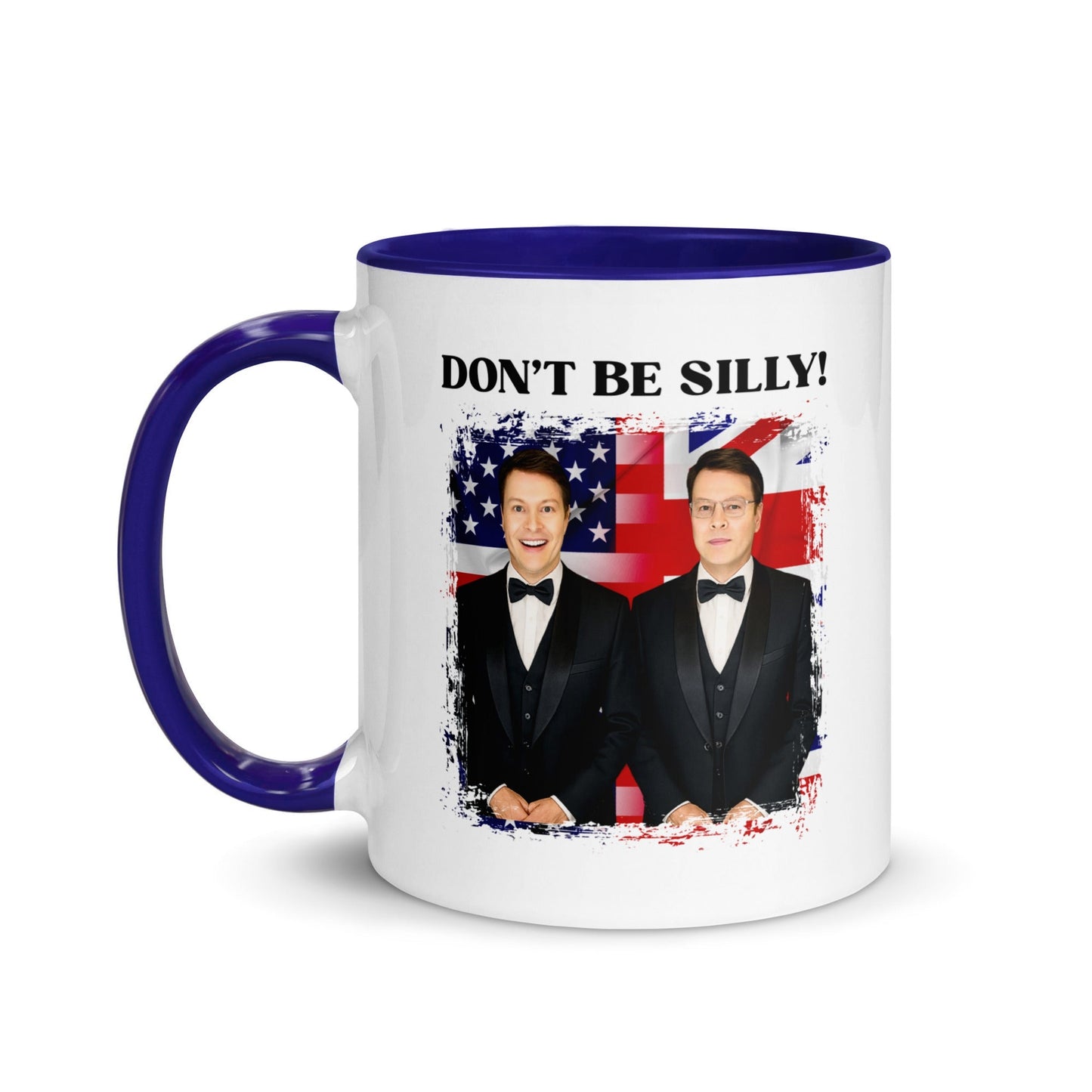 Don't Be Silly! Tuxedo Two-Tone Ceramic Mug