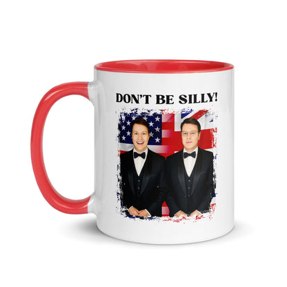 Don't Be Silly! Tuxedo Two-Tone Ceramic Mug