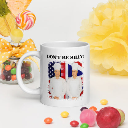 Don't Be Silly! Cook White Ceramic Mug
